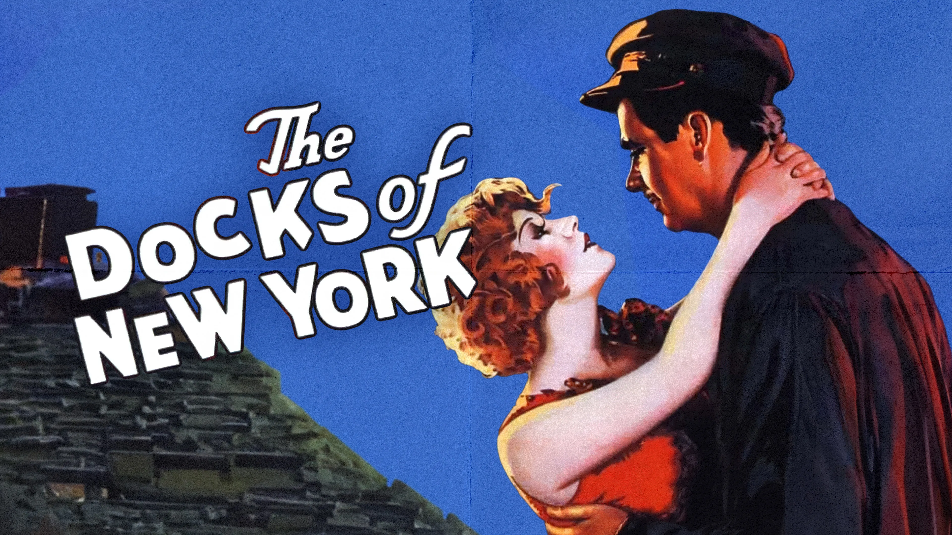 The Docks of New York poster